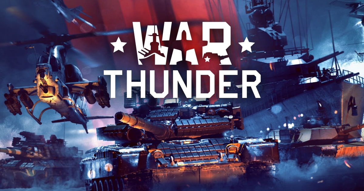 War Thunder official online game store showcasing military vehicles, starter packs, and combat updates.