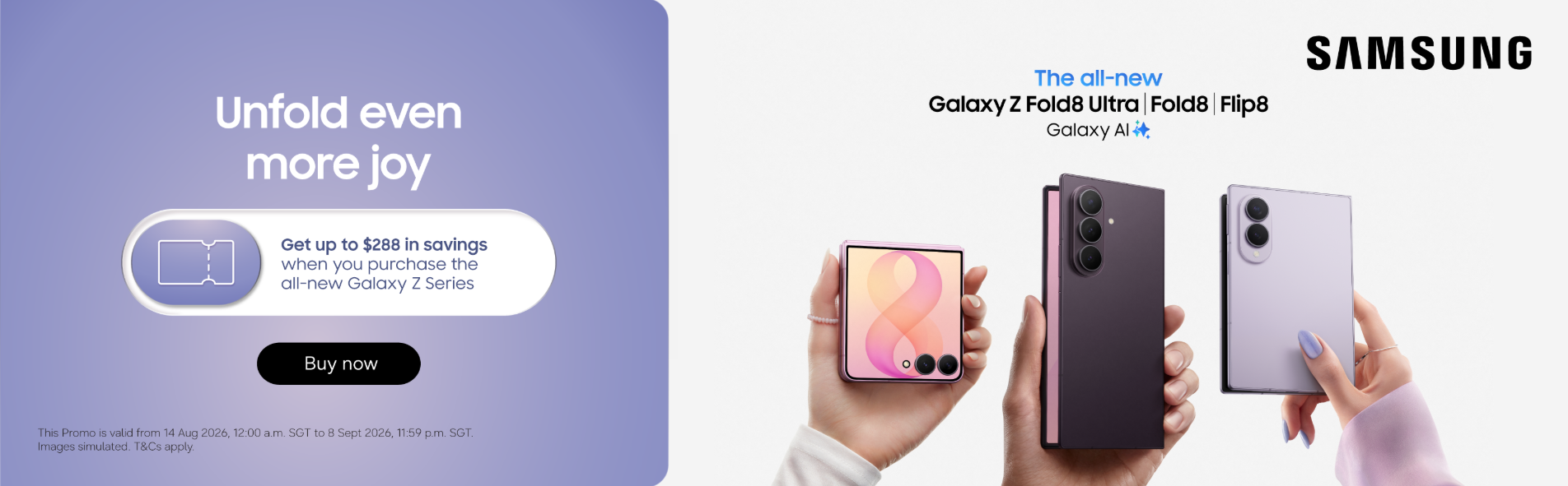 Samsung banner